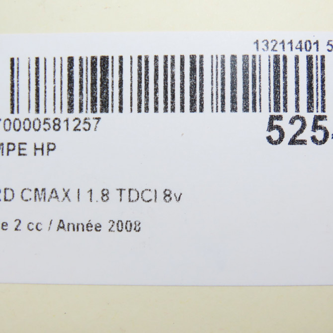 Pompe hp occasion FORD CMAX I Phase 2 03-2007->09-2010 1.8 TDCI 8v 115ch 1543842 7