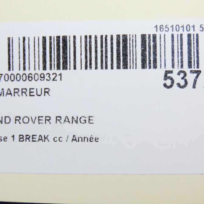 Démarreur occasion  LR014060 7