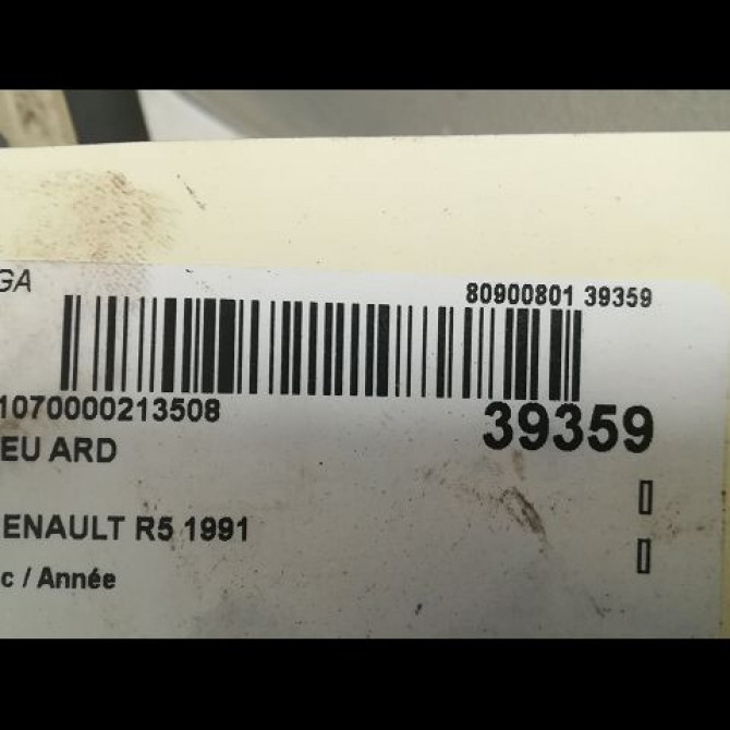 Feu arrière droit occasion RENAULT R5 7701030773 3