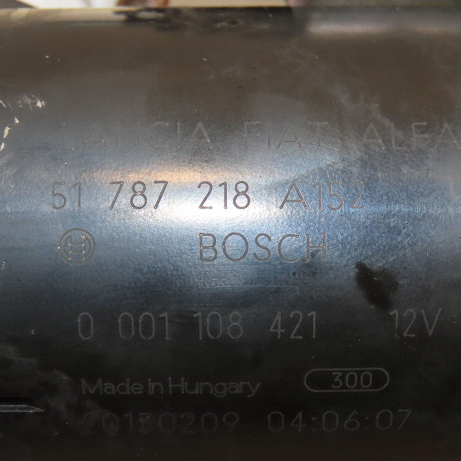 Démarreur occasion FIAT DUCATO III Phase 1 06-2006->10-2014 71798082 5