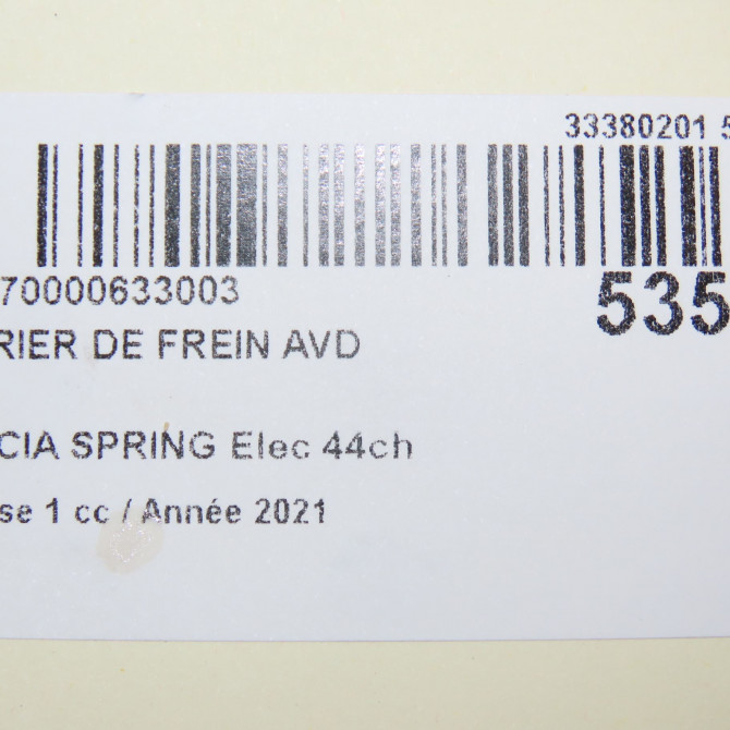 Etrier de frein avant droit occasion  410016355R 6