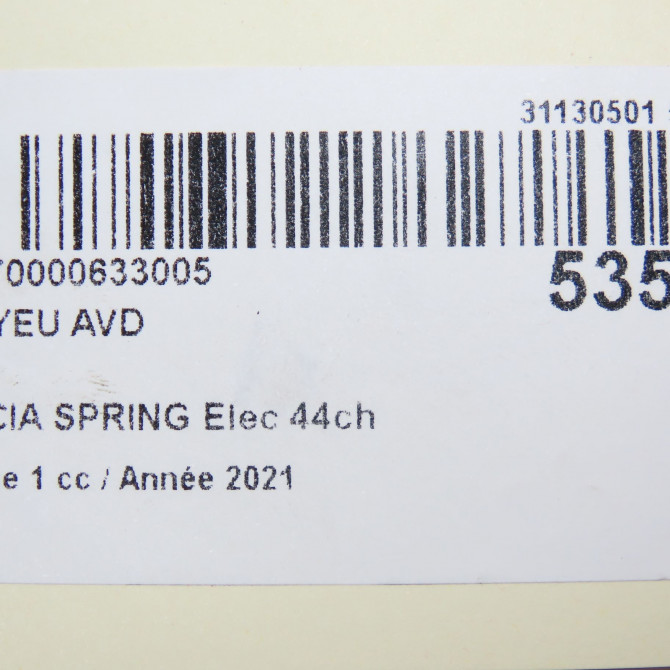 Moyeu avd occasion  402021903R 6