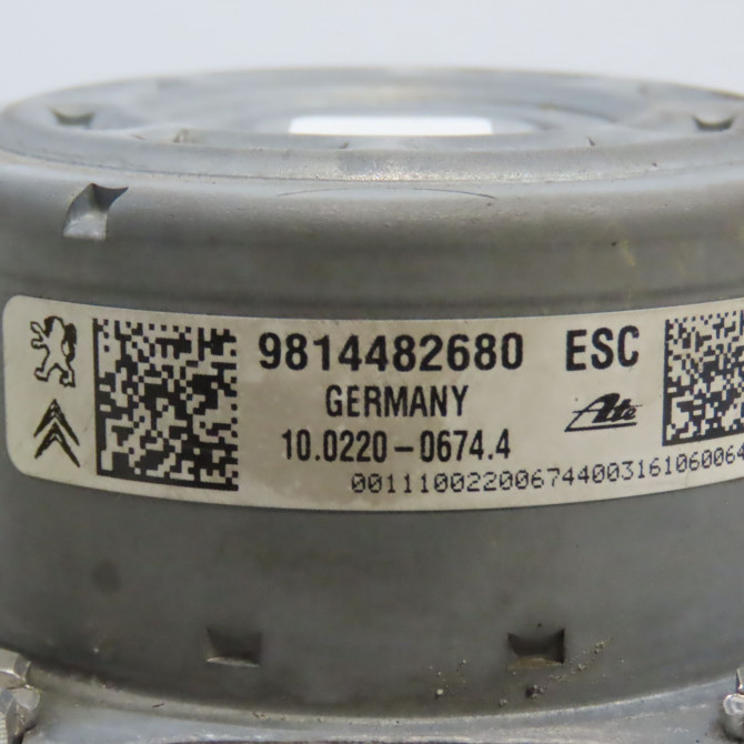 Unité hydraulique ABS occasion PEUGEOT 208 Phase 2 04-2015->... 1.6 BlueHDI 75ch 1616770680 4