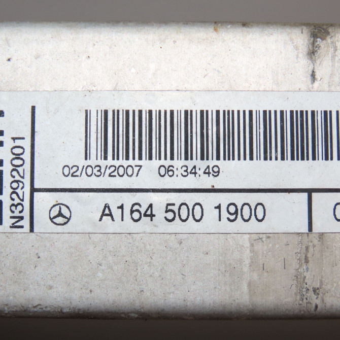 Echangeur air occasion MERCEDES CLASSE ML II phase 1 03-2005->09-2008 1645001900 3