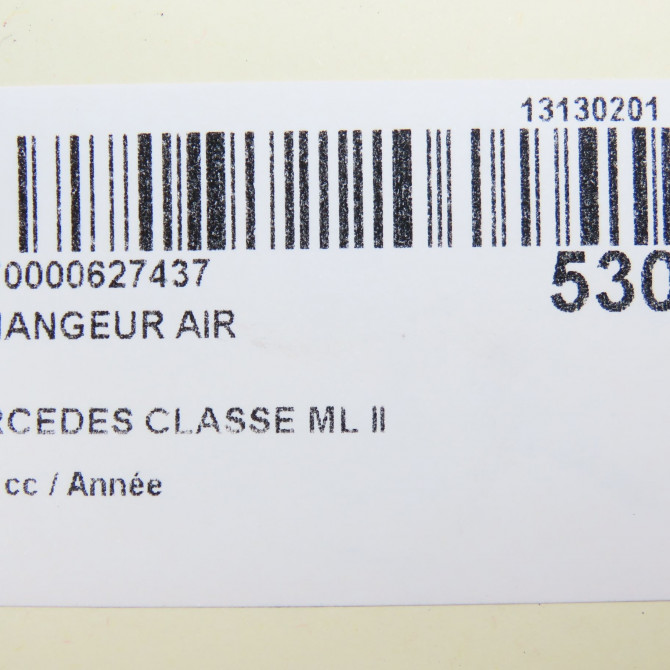 Echangeur air occasion MERCEDES CLASSE ML II phase 1 03-2005->09-2008 1645001900 5