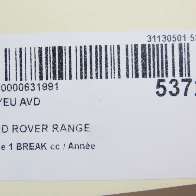 Moyeu avd occasion  LR138237 6