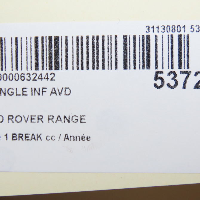 Triangle inf avd occasion  LR078656 5