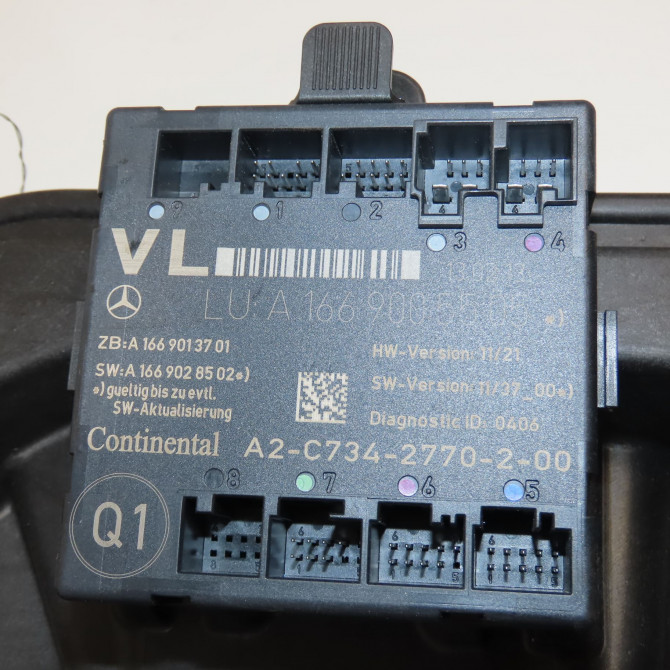 Mecanisme+moteur leve-glace avg occasion MERCEDES CLASSE B II Phase 1 09-2011->12-2014 2467200179 5