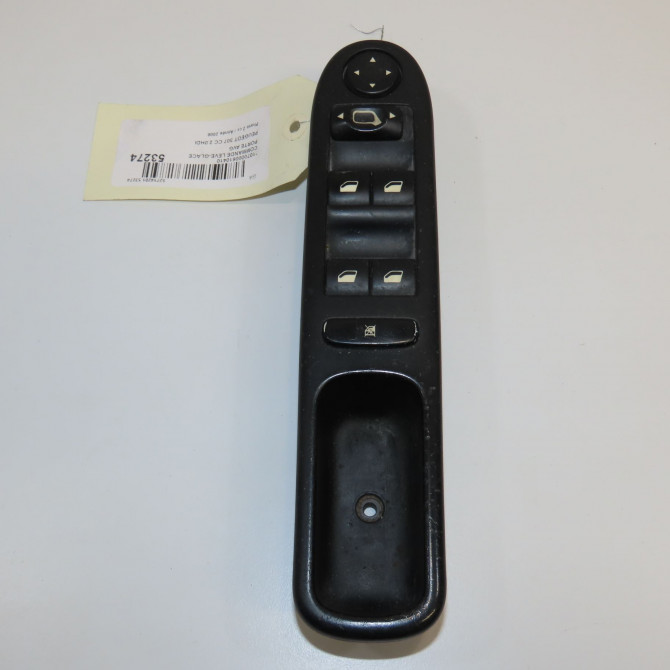 Commande lève-glace porte avant gauche occasion PEUGEOT 307 CC Phase 2 06-2005->06-2008 2.0HDI 136ch 6554KT 1