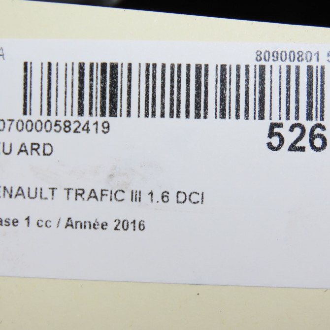 Feu arrière droit occasion RENAULT TRAFIC III Phase 1 06-2014->... 1.6 DCI 145ch 265504656R 7