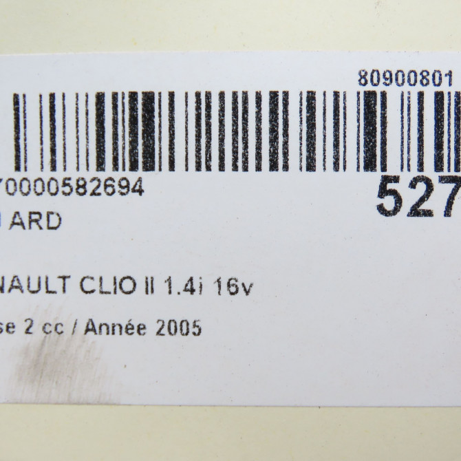 Feu arrière droit occasion RENAULT CLIO II Phase 2 06-2001->07-2006 1.4i 16v 8200917487 5