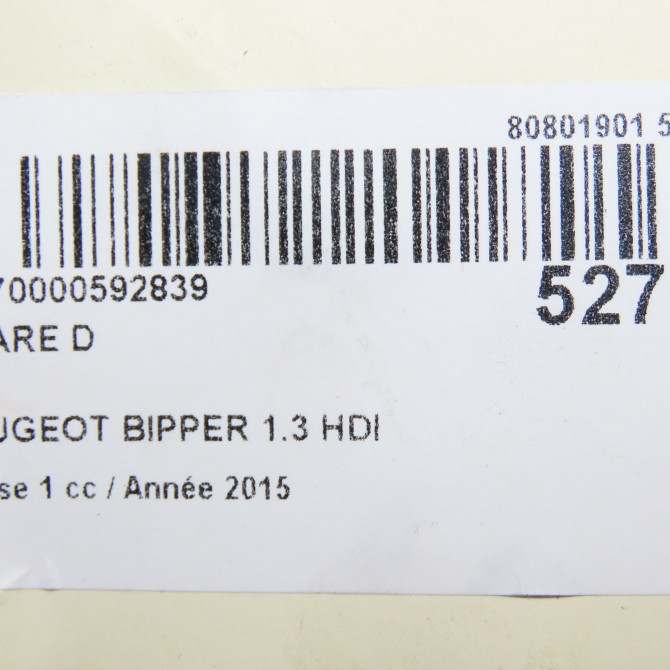 Phare droit occasion PEUGEOT BIPPER Phase 1 03-2008->... 1.3 HDI 75ch 1634151880 6