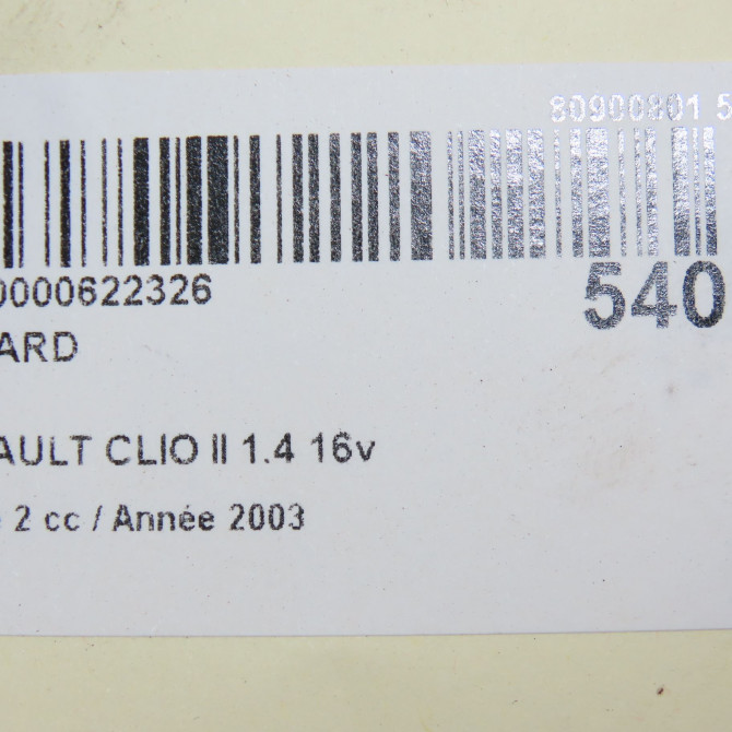Feu arrière droit occasion RENAULT CLIO II Phase 2 06-2001->07-2006 1.4 16v 8200917487 6