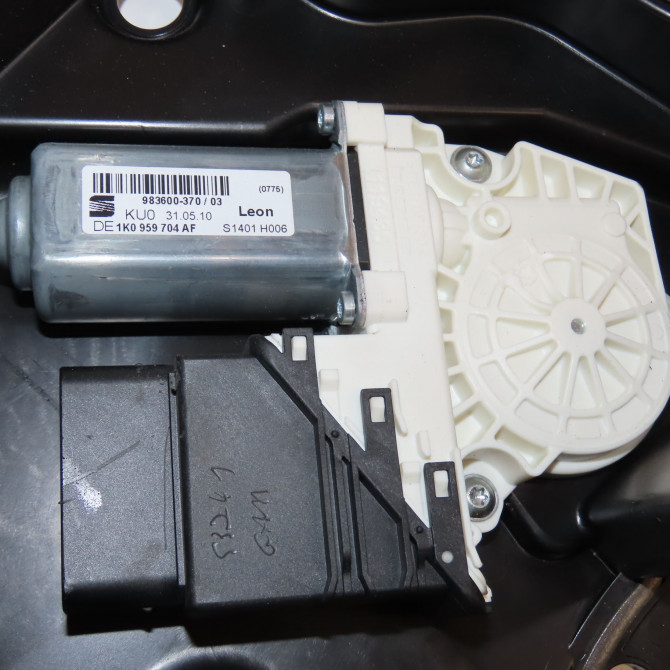 Mecanisme+moteur leve-glace ard occasion SEAT LEON II Phase 2 05-2009->09-2012 1P0839462A 3