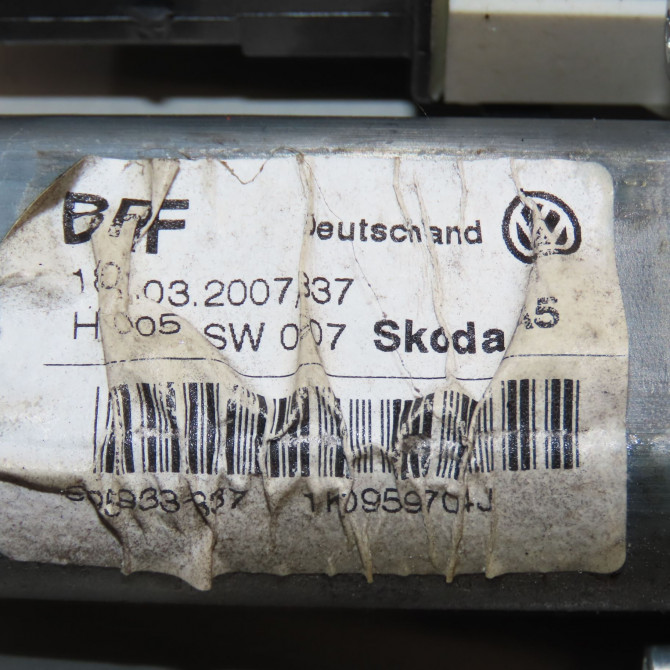 Mecanisme+moteur leve-glace ard occasion SKODA OCTAVIA I 1Z0839462A 5