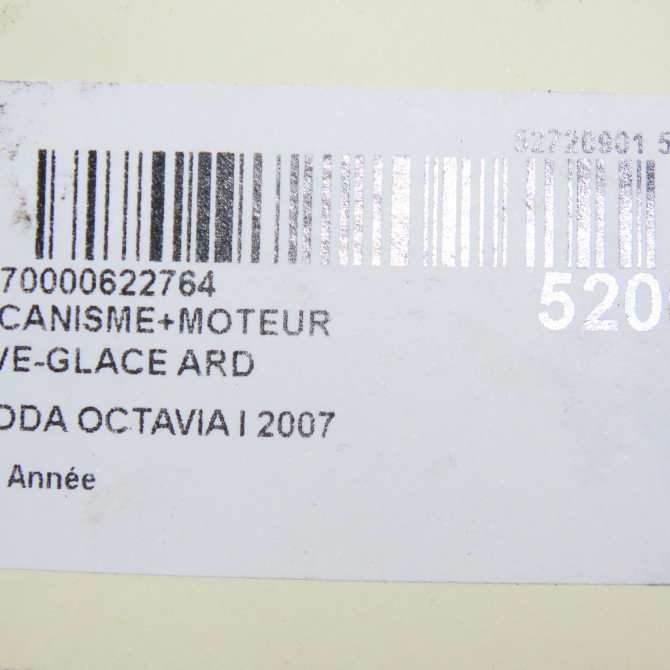 Mecanisme+moteur leve-glace ard occasion SKODA OCTAVIA I 1Z0839462A 8