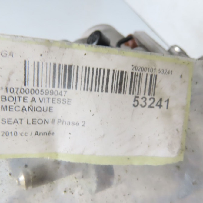 Boîte à vitesse mecanique occasion SEAT LEON II Phase 2 05-2009->09-2012 2Q300048HX 6