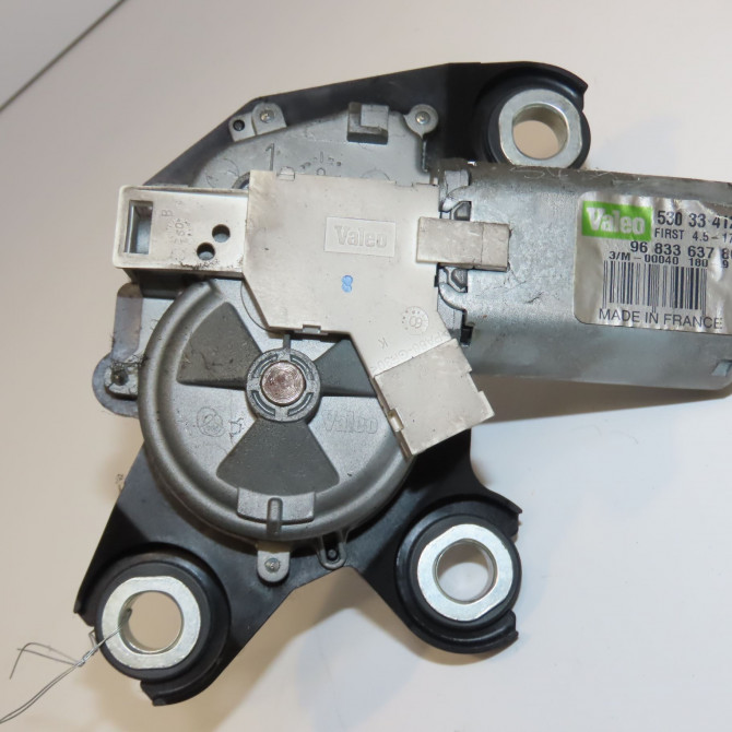 Moteur essuie-glace arrière occasion PEUGEOT PARTNER II Phase 1 05-2008->03-2012 1.6 HDI 90ch 9840123780 1