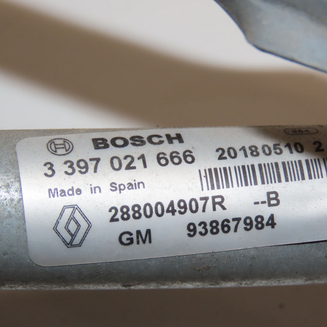 Moteur essuie-glace avant occasion  288004907R 5