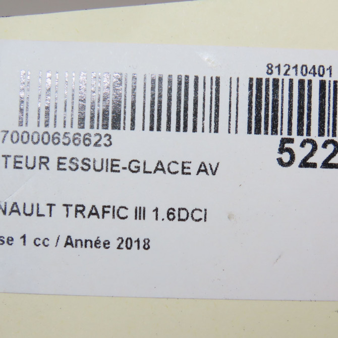 Moteur essuie-glace avant occasion  288004907R 8