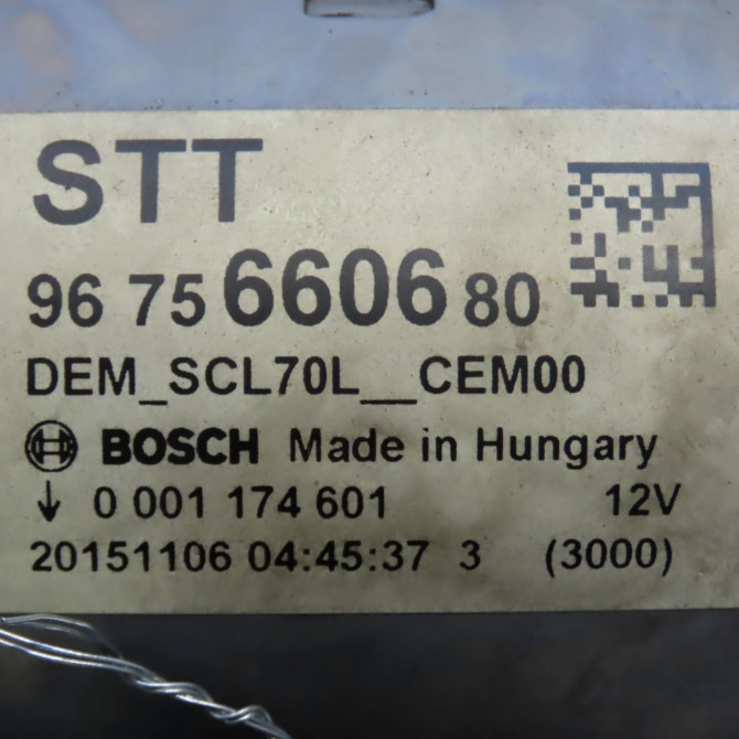 Démarreur occasion CITROEN C4 II Phase 2 11-2014->... 1.6 BlueHDI 120ch 5