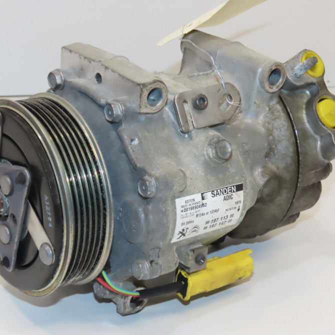 Compresseur air conditionne occasion CITROEN JUMPER III Phase 2 06-2014->... 2.0 HDI 130ch 1671554080 1