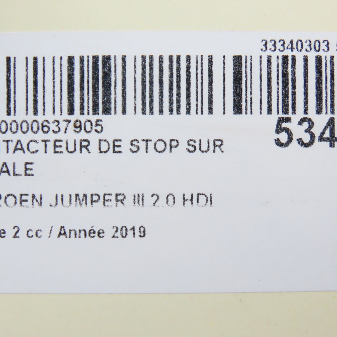occasion CITROEN JUMPER III Phase 2 06-2014->... 2.0 HDI 130ch 1680808280 4