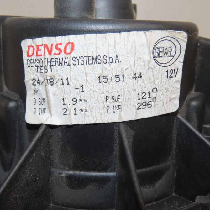 Ventilateur de chauffage occasion CITROEN JUMPER III Phase 1 06-2006->... 2.2 HDi 100ch 6441Y1 3