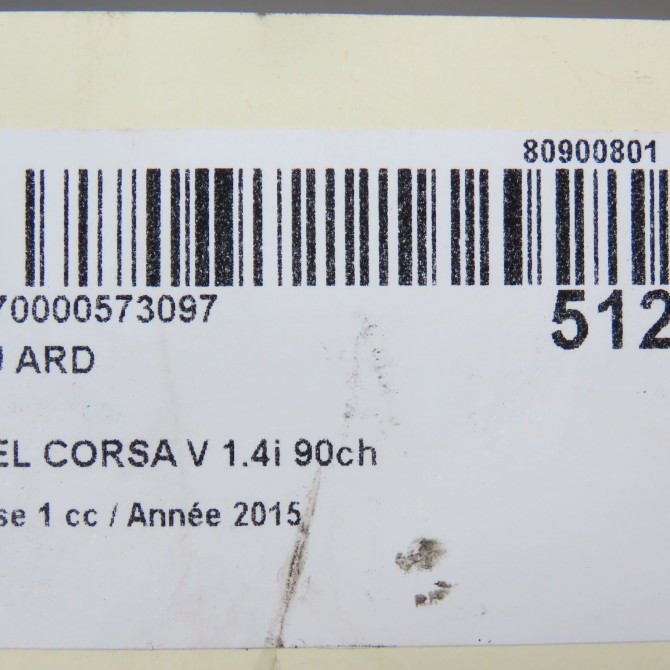 Feu arrière droit occasion  39090649 5