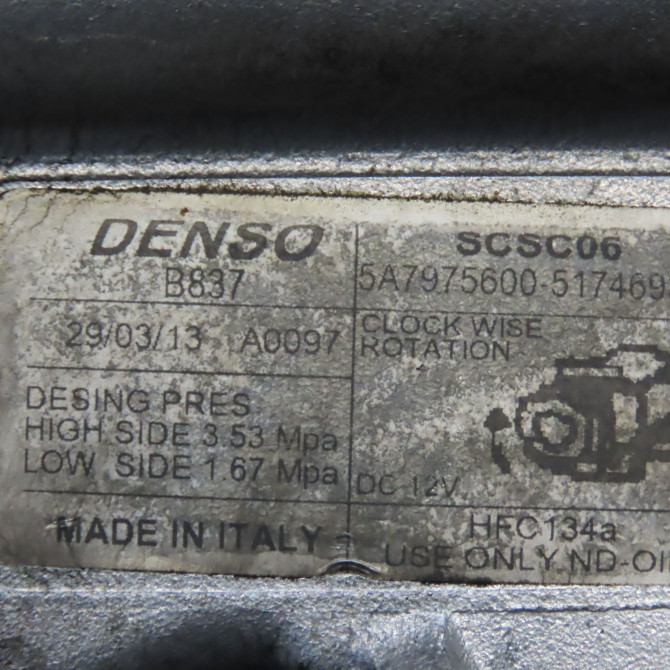 Compresseur air conditionne occasion FORD KA II Phase 1 10-2008->... 1.3 TDCI 75ch 2315647 6