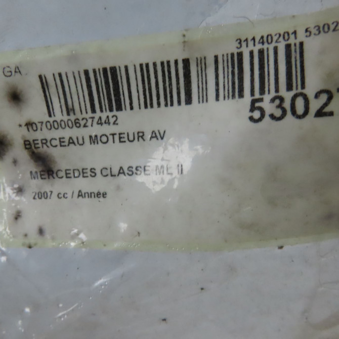 Berceau moteur avant occasion MERCEDES CLASSE ML II phase 1 03-2005->09-2008 1643300058 4