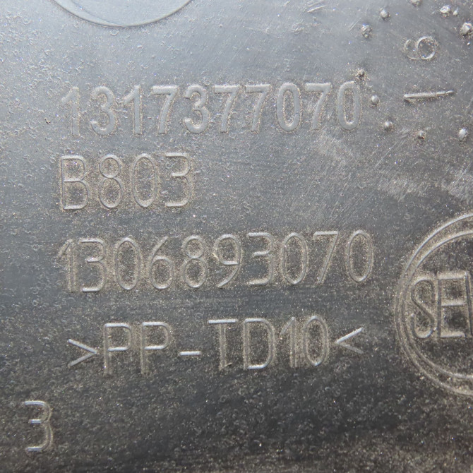 Protection aile ard occasion CITROEN JUMPER III Phase 2 06-2014->... 2.0 HDI 130ch 4