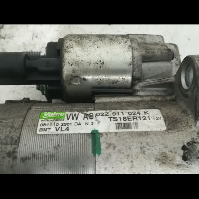 Démarreur occasion VOLKSWAGEN GOLF VI Phase 1 10-2008->04-2013 1.6 TDI 105ch 2Z911024H 3