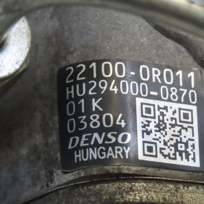 Pompe hp occasion TOYOTA AURIS I Phase 1 03-2007->03-2010 2.0 D-4D 221000R070 5