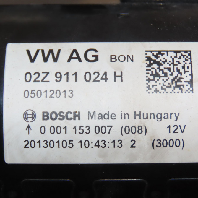 Démarreur occasion VOLKSWAGEN POLO V Phase 2 02-2014->... 2Z911024H 5