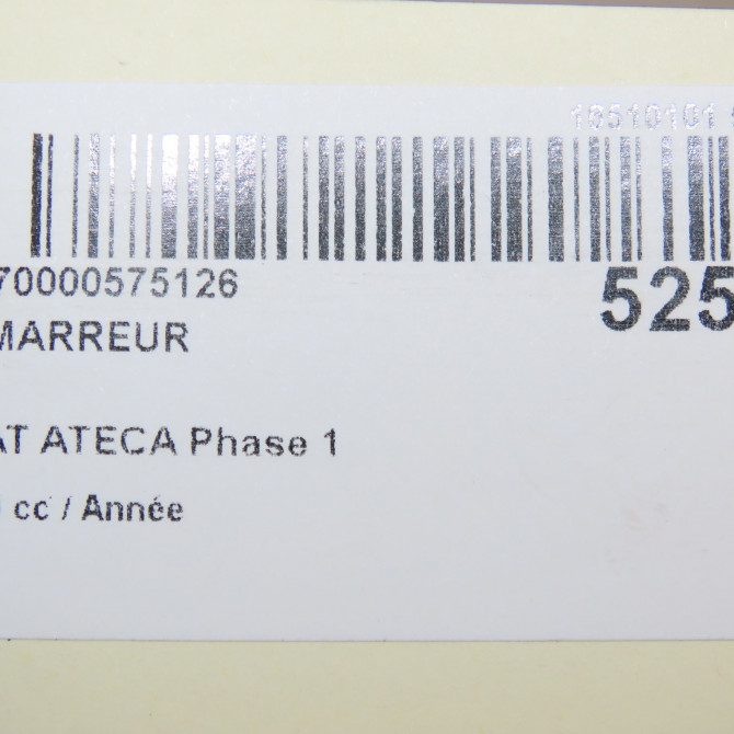 Démarreur occasion SEAT ATECA Phase 1 06-2016->... AM911021E 7