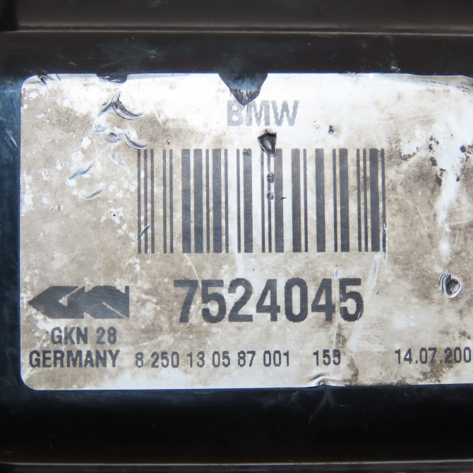 Transmission avant gauche occasion B.M.W. X3 I Phase 1 01-2004->08-2006 2.0d 31607529201 5