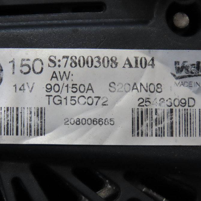 Alternateur occasion B.M.W. X3 I Phase 2 08-2006->08-2010 3.0 D 218ch 12317800308 7