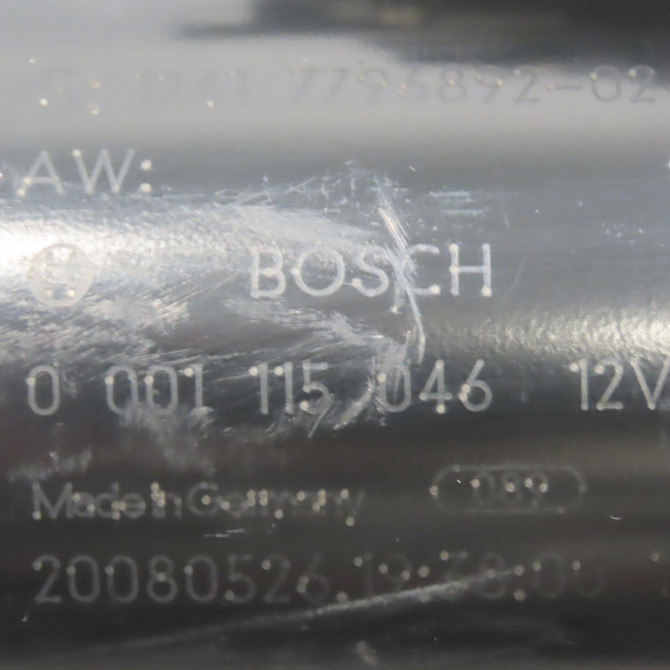 Démarreur occasion B.M.W. X3 I Phase 2 08-2006->08-2010 3.0 D 218ch 12417798035 5