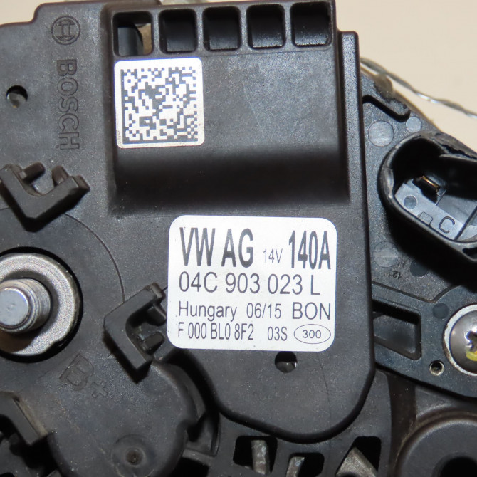 Alternateur occasion VOLKSWAGEN POLO V Phase 2 02-2014->... 1.2i 90ch 4E903015T 5