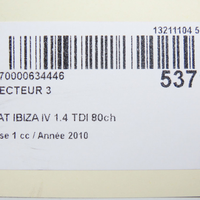 occasion SEAT IBIZA IV Phase 1 05-2008->01-2012 1.4 TDI 80ch 38130080X 4