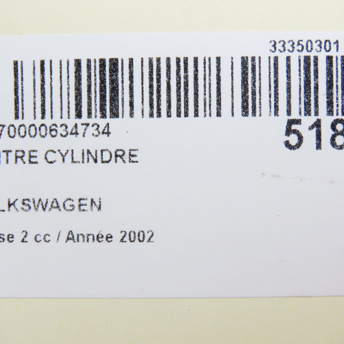 Maitre cylindre occasion  7D0611019B 6