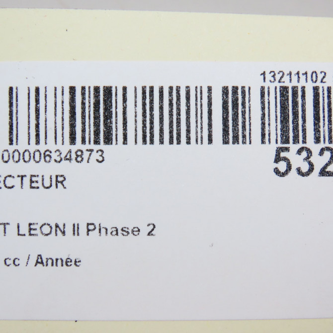 Injecteur occasion SEAT LEON II Phase 2 05-2009->09-2012 3L130277 5
