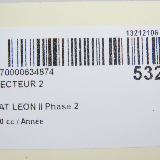 occasion SEAT LEON II Phase 2 05-2009->09-2012 3L130277 5