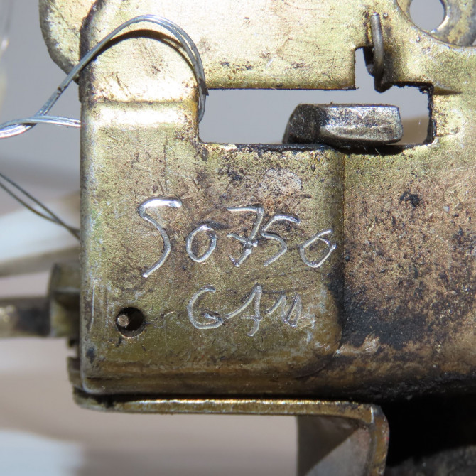 Serrure porte avg occasion FIAT PANDA I Phase 2 03-1986->09-2003 0.9i 39ch 7723517 3