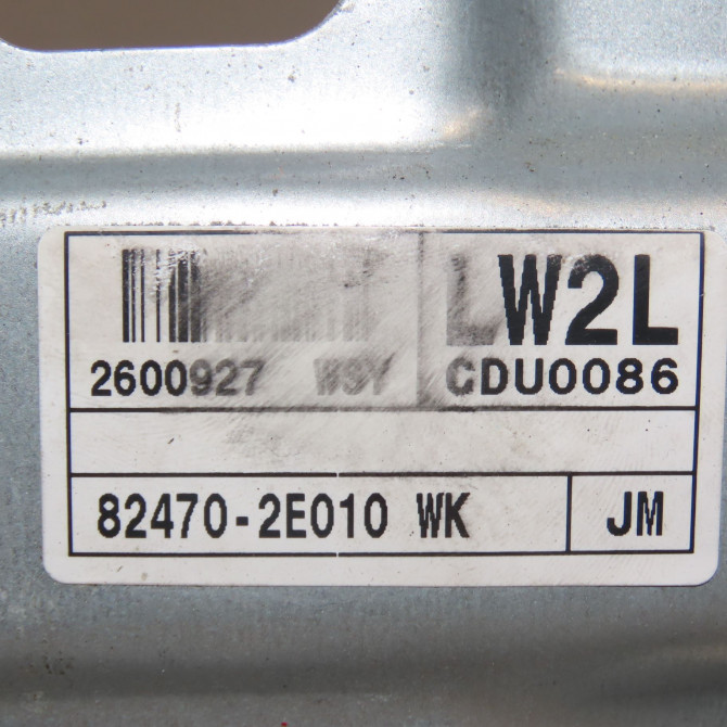 Mecanisme + moteur lève-glace avant droit occasion HYUNDAI TUCSON I Phase 1 09-2004->10-2010 2.0 CRDI 140ch 2WD 824062E000 5