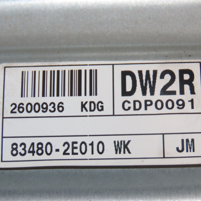 Mecanisme+moteur leve-glace ard occasion HYUNDAI TUCSON I Phase 1 09-2004->10-2010 2.0 CRDI 140ch 2WD 834062E000 5