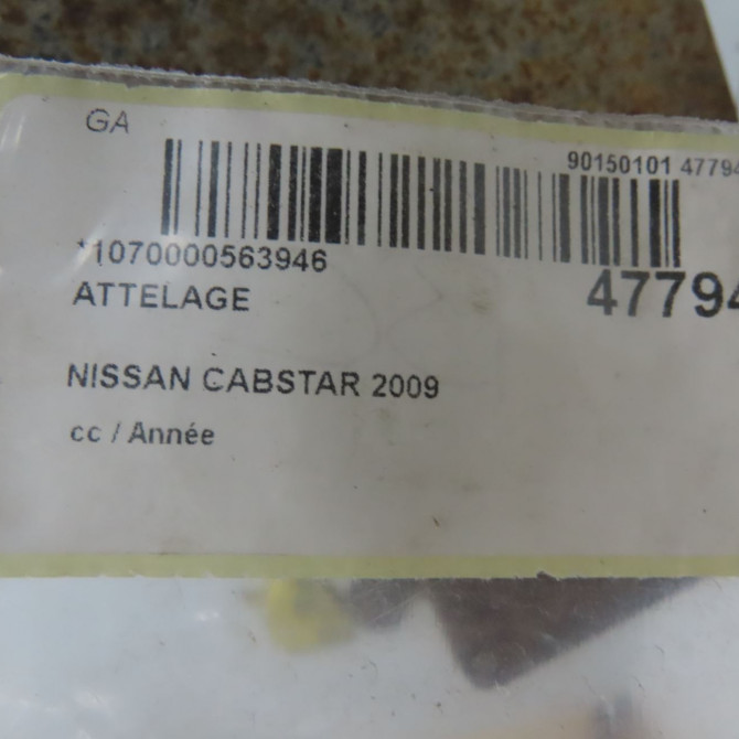 Attelage occasion NISSAN CABSTAR 6