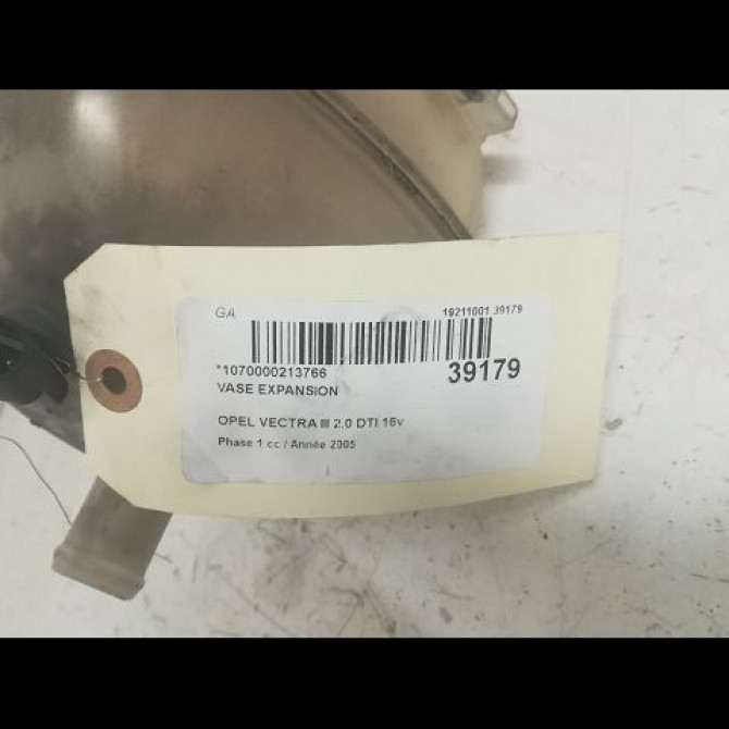 Vase expansion occasion OPEL VECTRA III Phase 1 06-2002->10-2005 2.0 DTI 16v 95522493 3