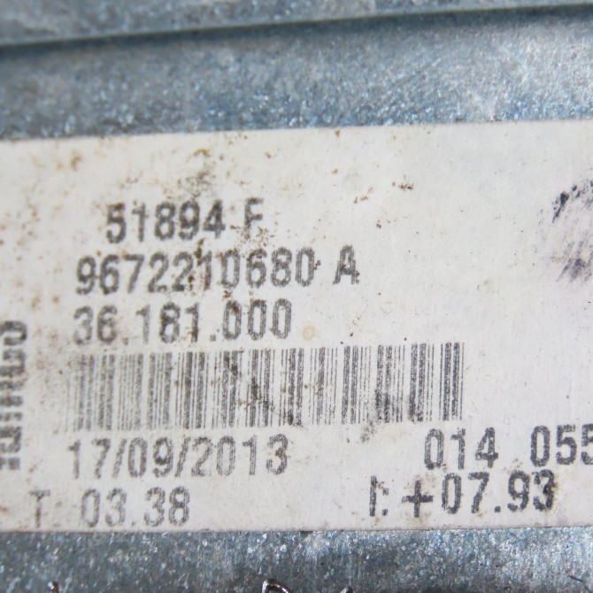 Mecanisme + moteur lève-glace avant droit occasion CITROEN C3 PICASSO Phase 2 09-2012->... 1.6 HDI 90ch 9222FZ 6